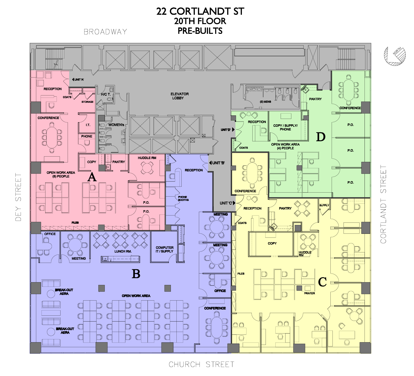 22 Cortlandt St, New York, NY for lease Floor Plan- Image 1 of 1