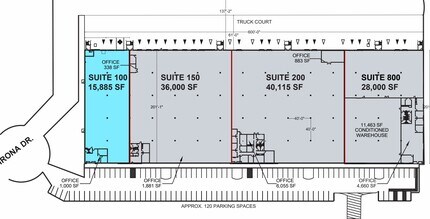4835 Sirona Dr, Charlotte, NC for lease Site Plan- Image 1 of 1