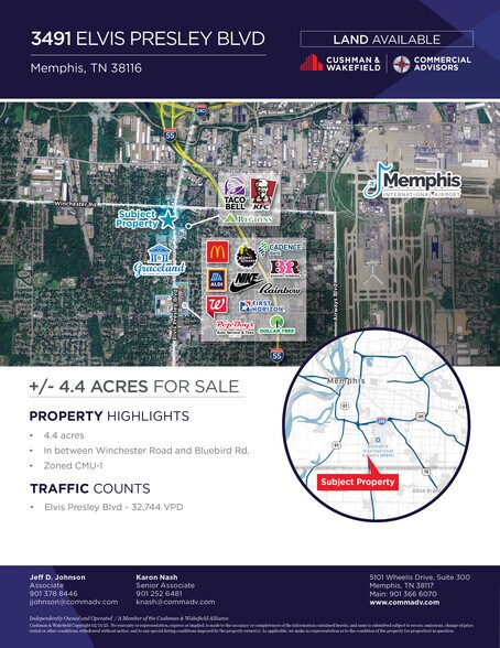 3491 Elvis Presley Blvd, Memphis, TN à vendre - Photo du bâtiment - Image 2 de 3
