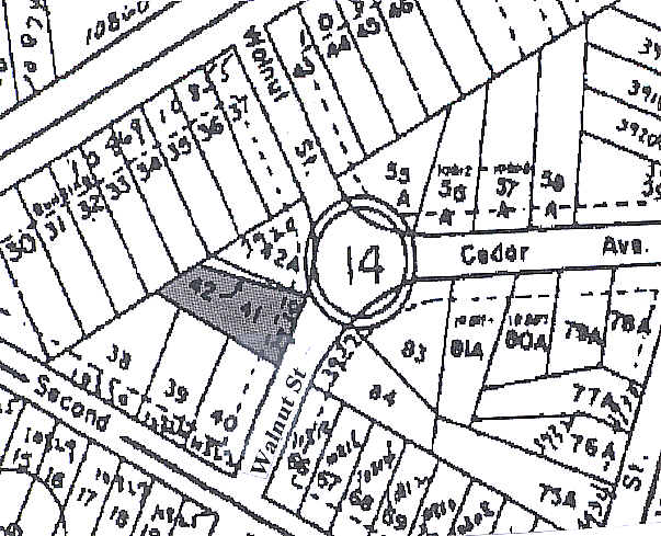 3930 Walnut St, Fairfax, VA à vendre - Plan cadastral - Image 3 de 6