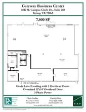 6012 Campus Circle Dr W, Irving, TX for lease Floor Plan- Image 1 of 1