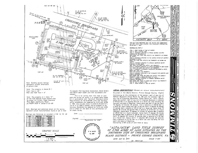 4300 Crossings Blvd, Prince George, VA for lease - Plat Map - Image 3 of 4