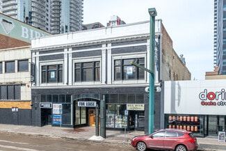 Plus de détails pour 10336 Jasper Ave NW, Edmonton, AB - Bureau/Commerce de détail à louer