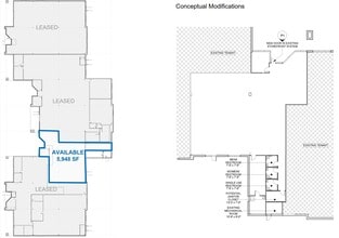 235-241 W Schrock Rd, Westerville, OH à louer Plan d’étage- Image 1 de 2