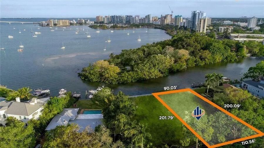 1521 Bay Point Dr, Sarasota, FL à vendre - Aérien - Image 2 de 2