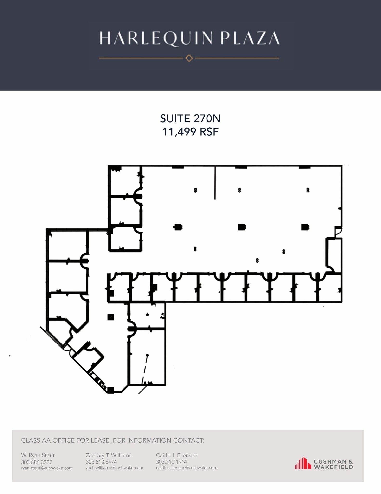 7600 E Orchard Rd, Greenwood Village, CO for lease Floor Plan- Image 1 of 1