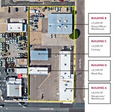 2926 E Thomas Rd, Phoenix, AZ - AÉRIEN  Vue de la carte - Image1