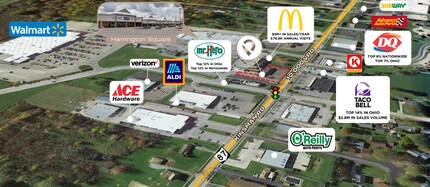 15585 W High St, Middlefield, OH - Aerial  map view - Image1