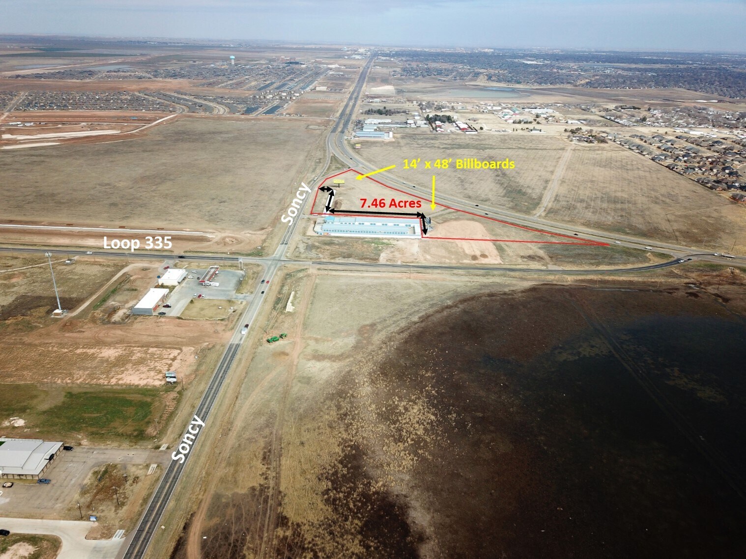Soncy & W Hollywood Rd, Amarillo, TX à vendre Photo du bâtiment- Image 1 de 2