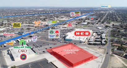 3315 Sherwood Way, San Angelo, TX - Aerial map view - Image1