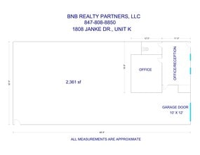 1808 Janke Dr, Northbrook, IL for lease Site Plan- Image 1 of 1