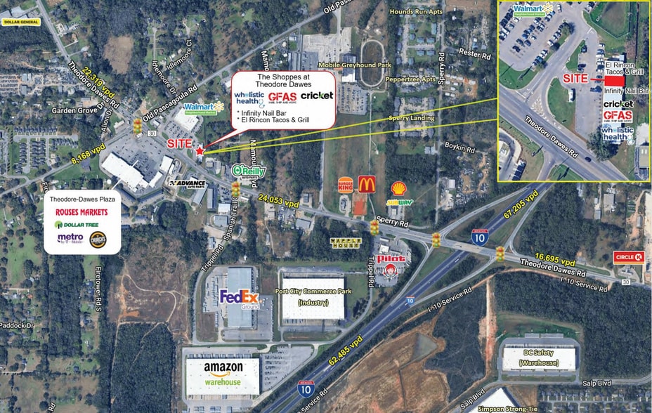 7272 Theodore Dawes Rd, Theodore, AL for lease - Building Photo - Image 3 of 4