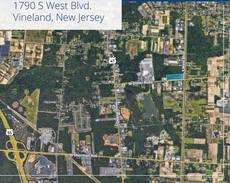 1790 S West Blvd, Vineland, NJ for sale - Building Photo - Image 1 of 3