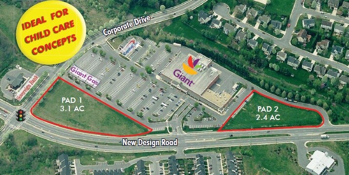 5316-5400 New Design Rd, Frederick, MD for lease - Building Photo - Image 1 of 4
