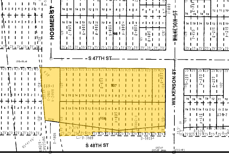 1767 S 48th St, Tacoma, WA à louer - Plan cadastral - Image 2 de 6