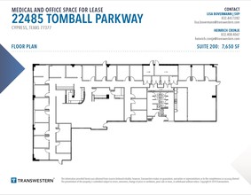 22485 Tomball Pky, Houston, TX for lease Floor Plan- Image 1 of 1