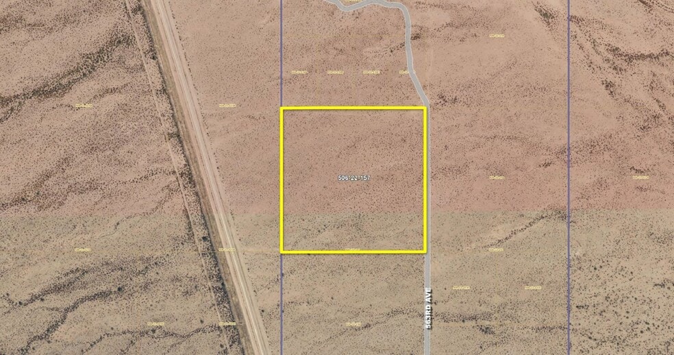 563rd Ave, South of Indian School Rd, Tonopah, AZ à vendre - Plan cadastral - Image 2 de 4