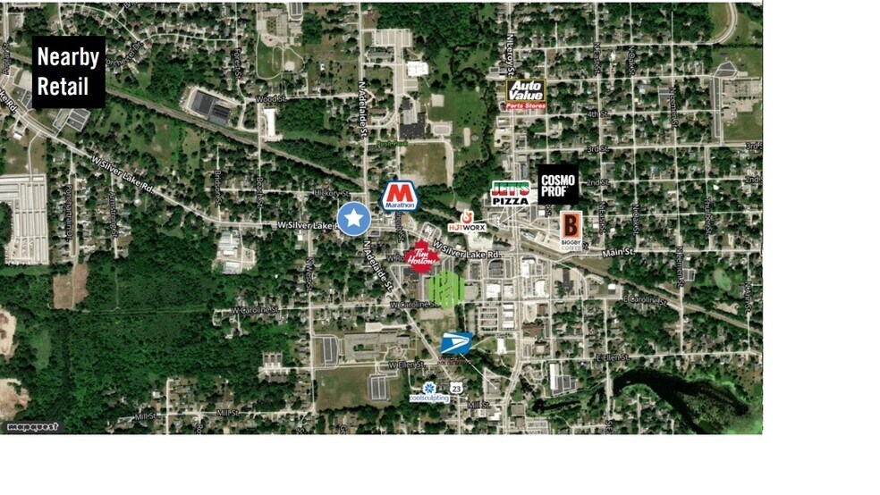 406 W Silver Lake Rd, Fenton, MI à vendre - Photo du bâtiment - Image 2 de 3