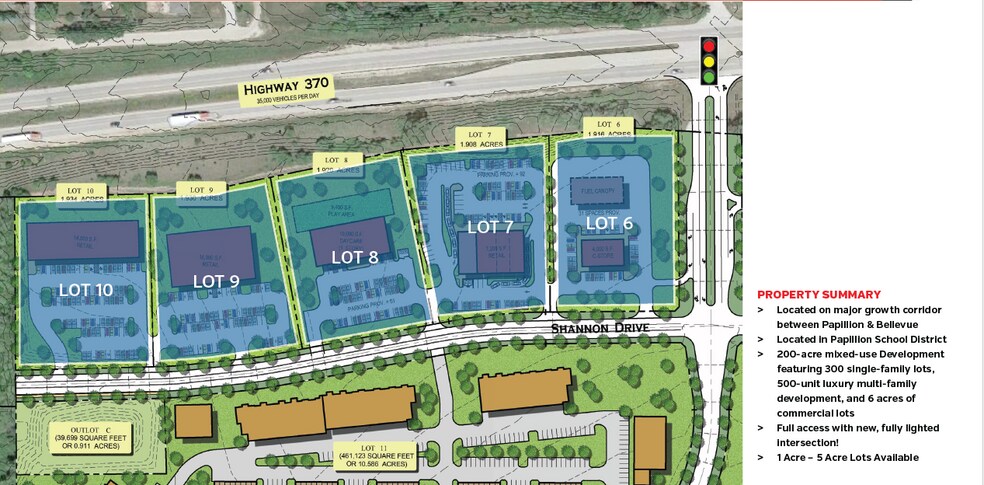 5420 Shannon Drive Bellevue NE 68133 Dr, Bellevue, NE à vendre - Photo du bâtiment - Image 3 de 4