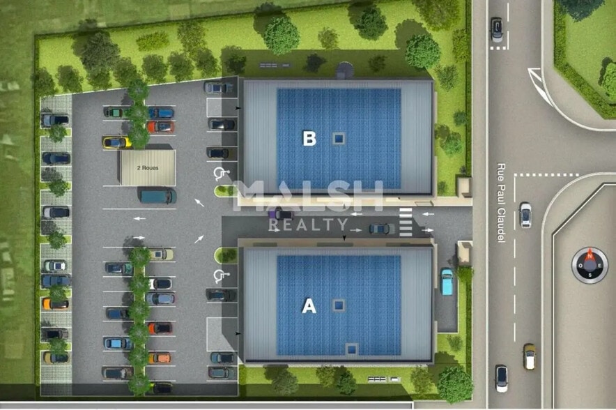 Flex in Villefranche-sur-Saône for lease - Floor Plan - Image 3 of 4