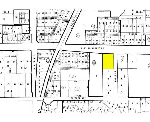 1088 E Altamonte Dr, Altamonte Springs, FL for lease - Plat Map - Image 2 of 4