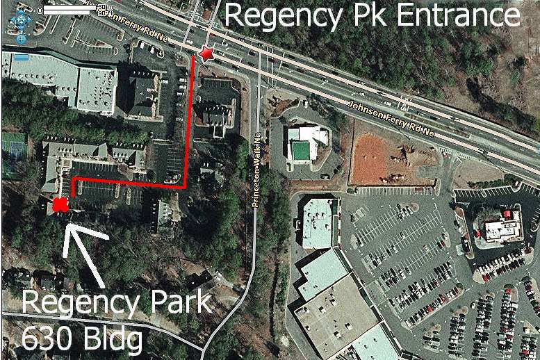 1225 Johnson Ferry Rd, Marietta, GA à louer - Aérien - Image 2 de 10