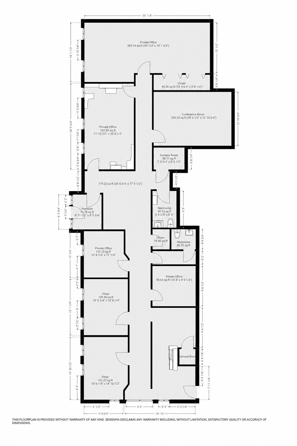 8915 Broadway, Merrillville, IN à louer Plan d’étage- Image 1 de 2