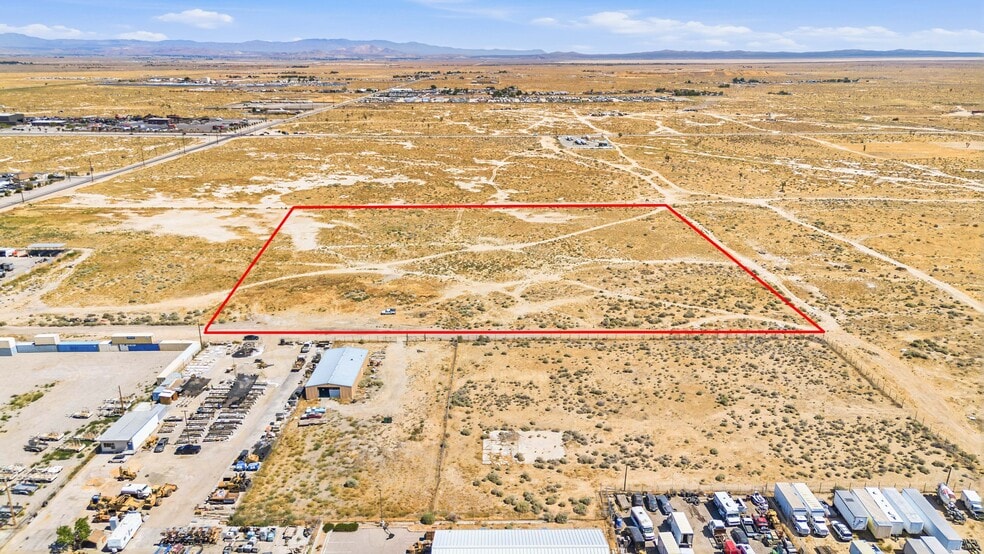 Division St/E Ave H4, Lancaster, CA for sale - Aerial - Image 3 of 11