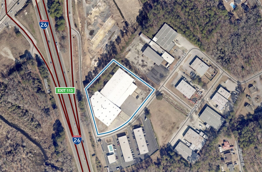 2118-2120 Commerce Dr, Cayce, SC à vendre - Photo du bâtiment - Image 2 de 11