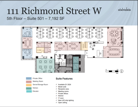 111 Richmond St W, Toronto, ON for lease Floor Plan- Image 1 of 1