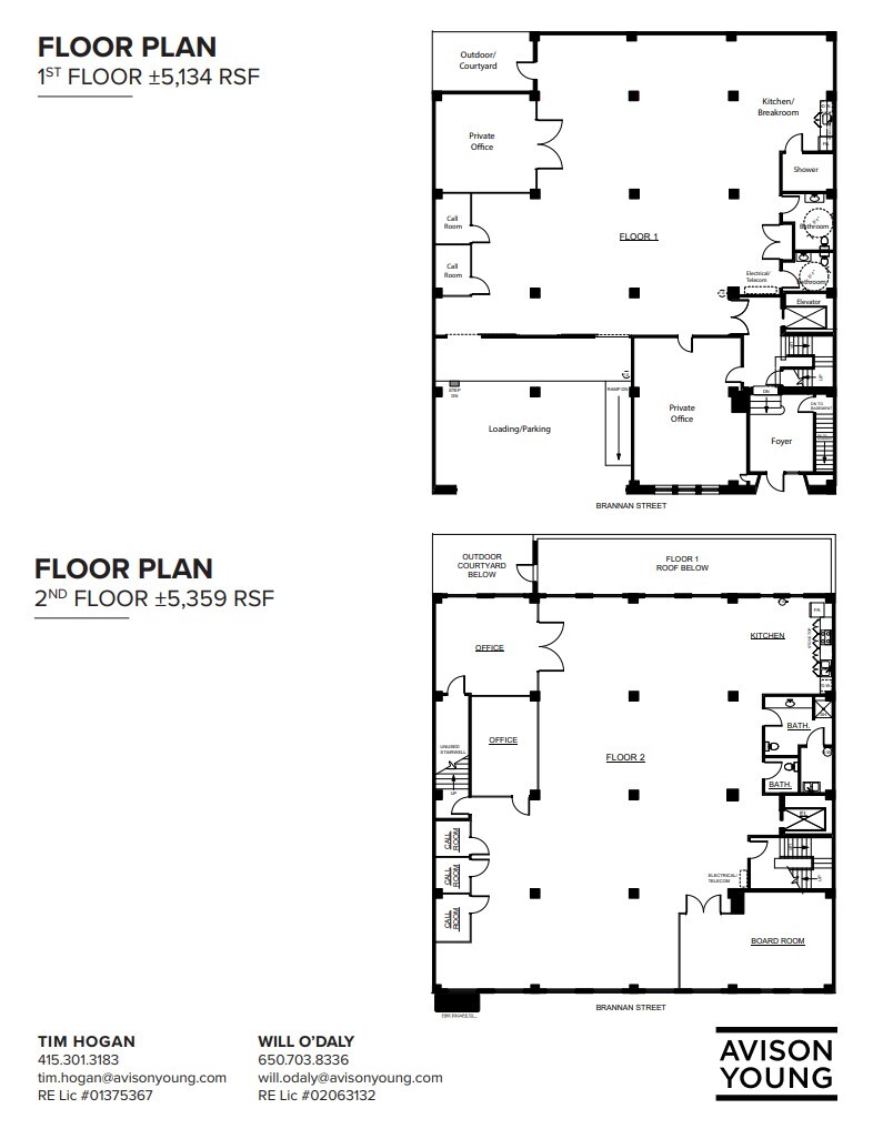 334 Brannan St, San Francisco, CA for lease Floor Plan- Image 1 of 1