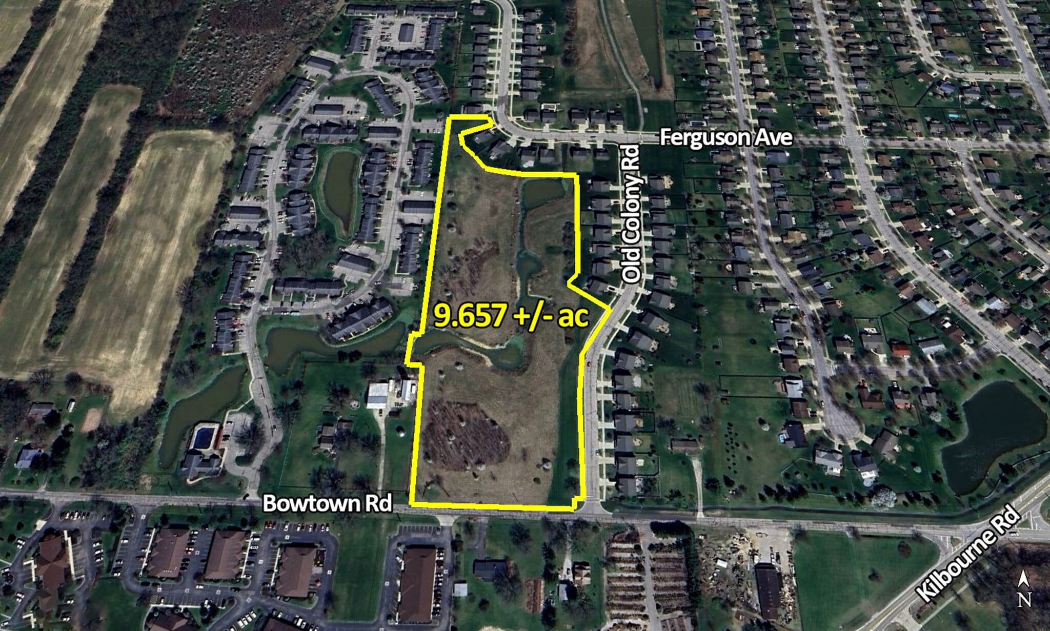 0 Bowtown Rd, Delaware, OH for sale Aerial- Image 1 of 9