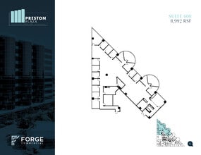 17950 Preston Rd, Dallas, TX for lease Floor Plan- Image 1 of 1