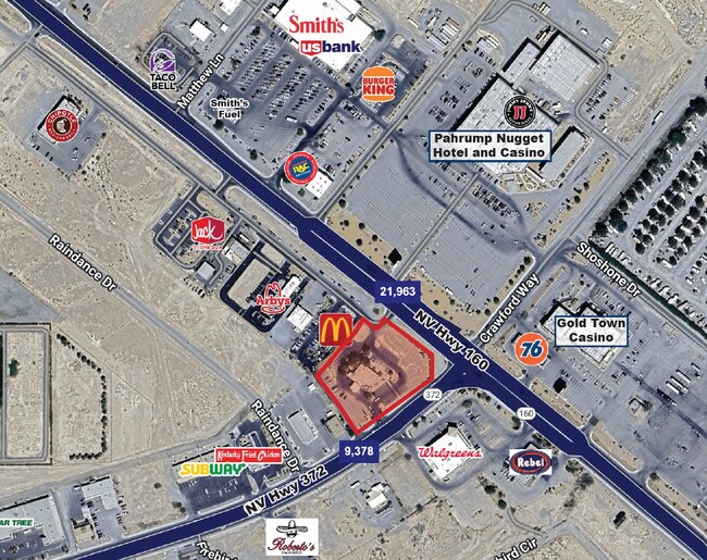 Plus de détails pour 750 S Nevada Highway 160, Pahrump, NV - Terrain à louer