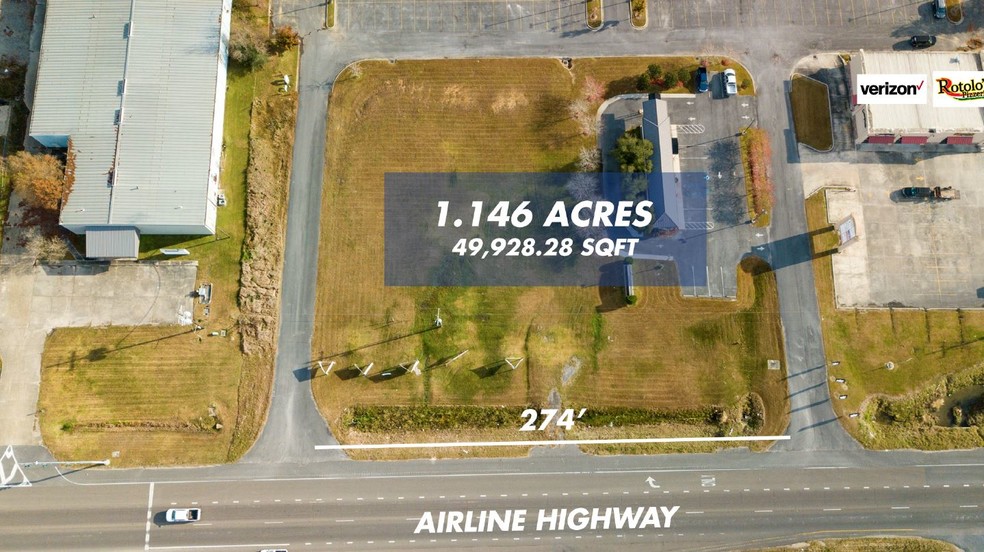 17536 Airline Hwy, Prairieville, LA à vendre - Aérien - Image 1 de 1