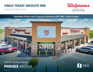 Plus de détails pour 3434 W Southern Ave, Phoenix, AZ - Vente au détail à vendre