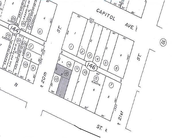 2005 N St, Sacramento, CA à louer - Plan cadastral - Image 3 de 16