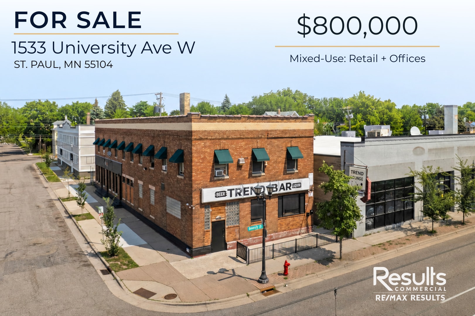 1533 University Ave W, Saint Paul, MN for sale Building Photo- Image 1 of 33