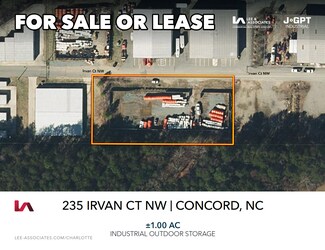 More details for 235 Irvan Ct NW ct, Concord, NC - Land for Sale