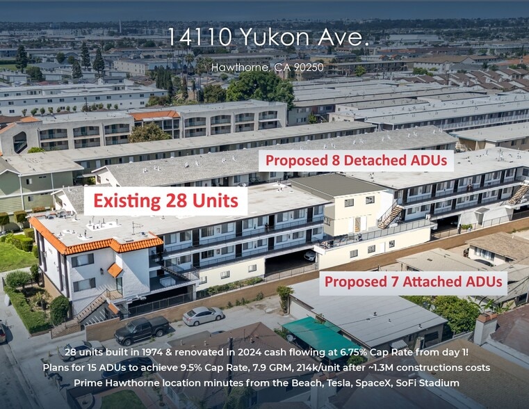 14110 Yukon Ave, Hawthorne, CA for sale - Primary Photo - Image 1 of 28