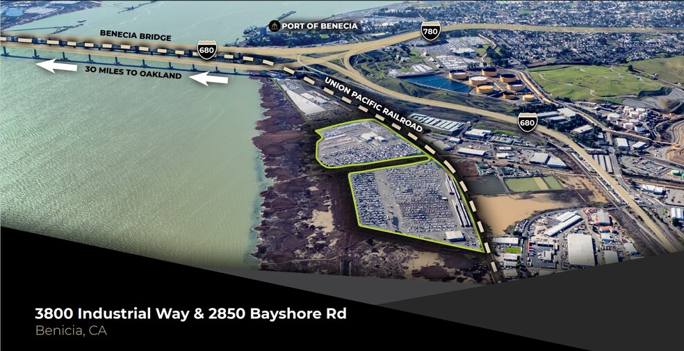 3800 Industrial Way & 2850 Bayshore Rd, Benicia, CA à louer - Photo principale - Image 1 de 4