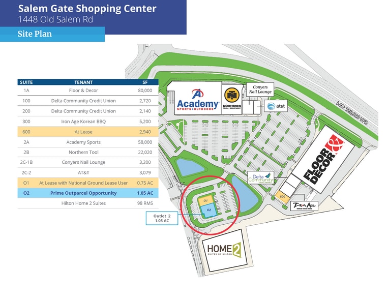 1448 Old Salem Rd SE, Conyers, GA for lease - Building Photo - Image 2 of 3