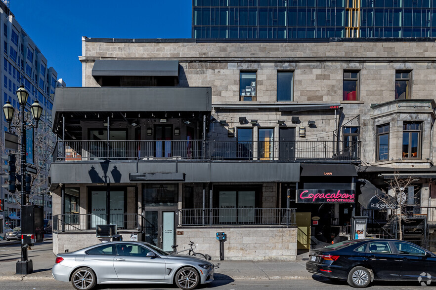 1467-1471 Rue Crescent, Montréal, QC à louer - Photo du bâtiment - Image 2 de 4