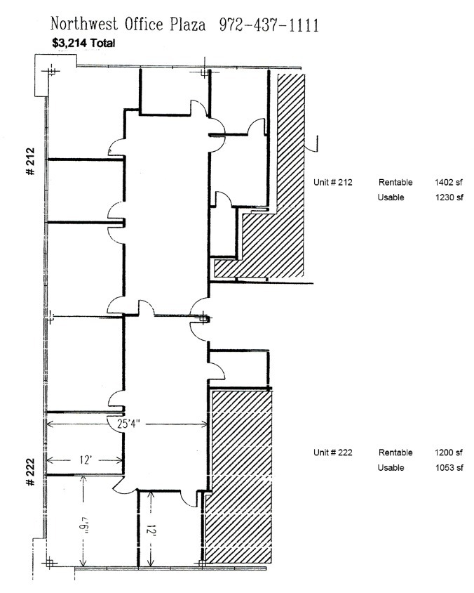 1750 N Collins Blvd, Richardson, TX for lease Floor Plan- Image 1 of 2