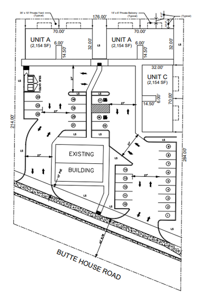 1821 Butte House Rd, Yuba City, CA à vendre - Plan de site - Image 1 de 2