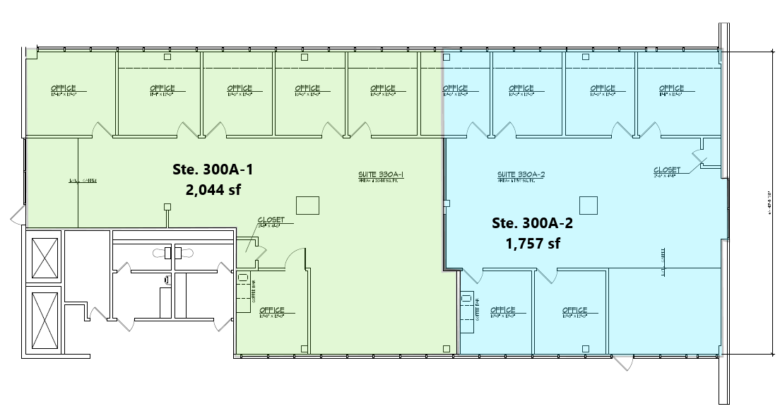 7601-7625 Little Rd, New Port Richey, FL à louer Plan d  tage- Image 1 de 1