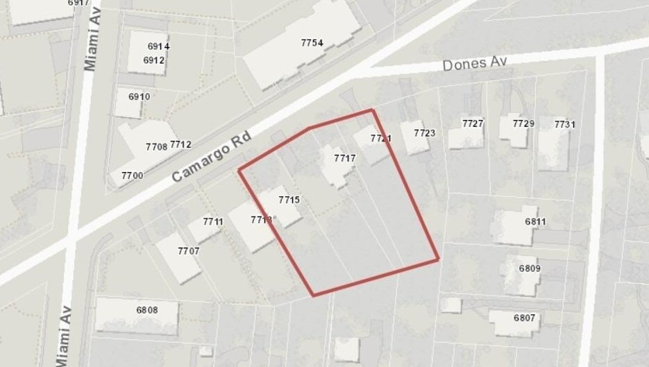 7715 Camargo Rd, Cincinnati, OH à vendre - Plan cadastral - Image 1 de 2