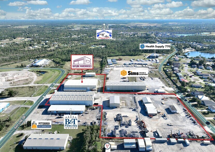 6521 Bay Line Dr, Panama City, FL à vendre - Aérien - Image 2 de 4