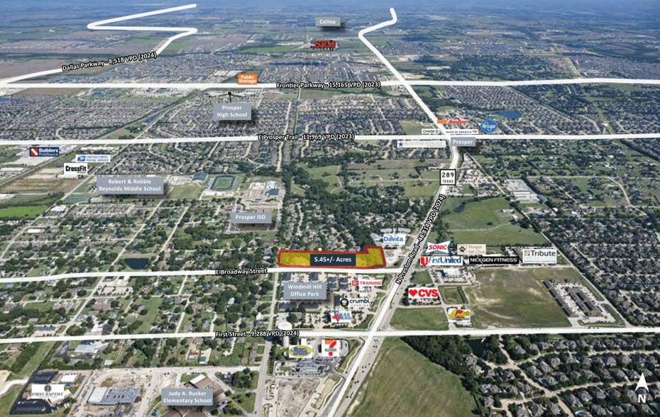 East Broadway Street, Prosper, TX for sale - Building Photo - Image 3 of 4