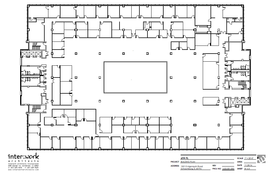 1301 E Algonquin Rd, Schaumburg, IL for lease Floor Plan- Image 1 of 1